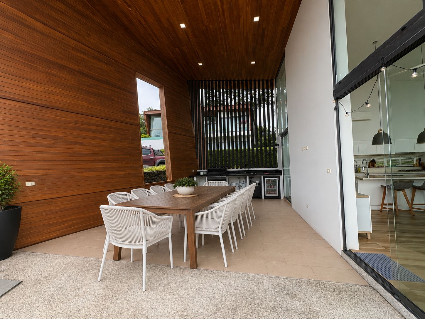 Outdoor entertaining