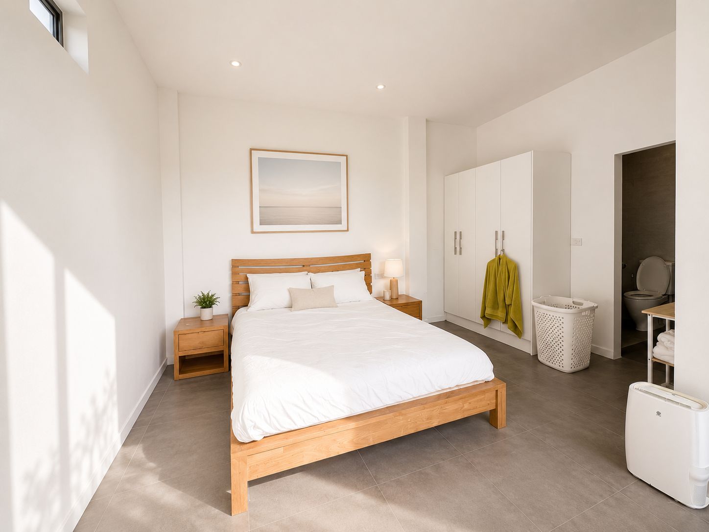 Granny flat bedroom