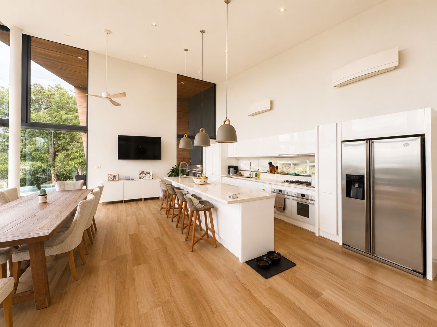 Kitchen and dining alternate angle